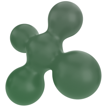 Green atoms.